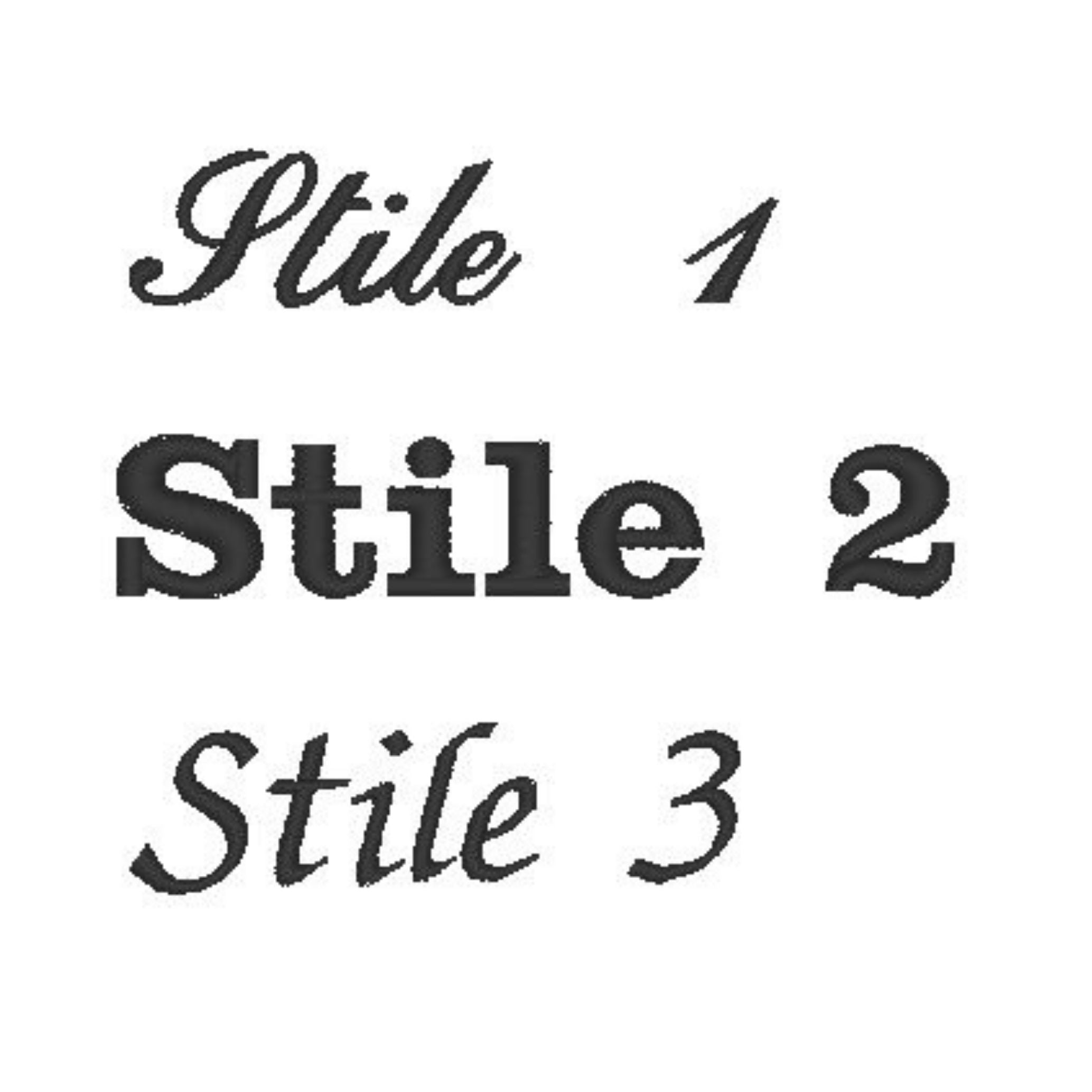 Shopper personalizzata con ricamo frase