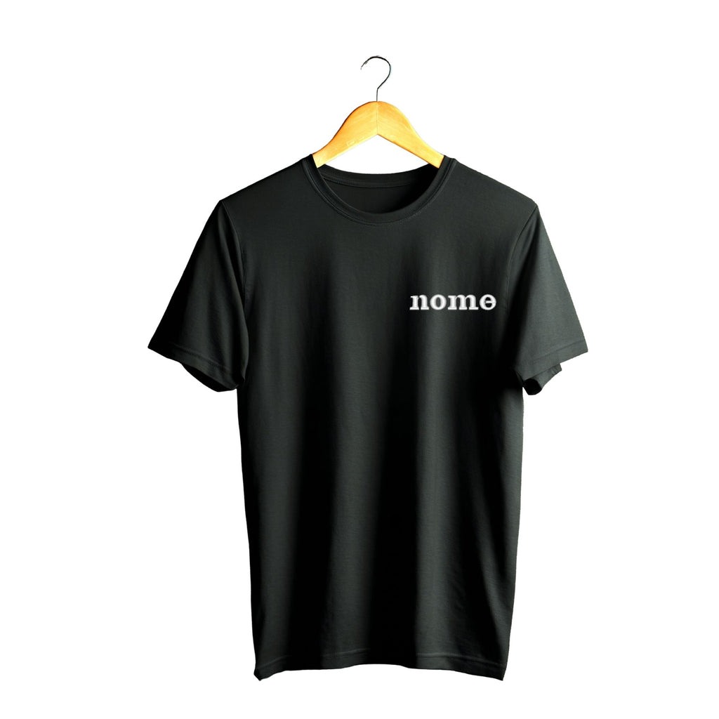 T-shirt unisex LUX ricamo NOME lato cuore