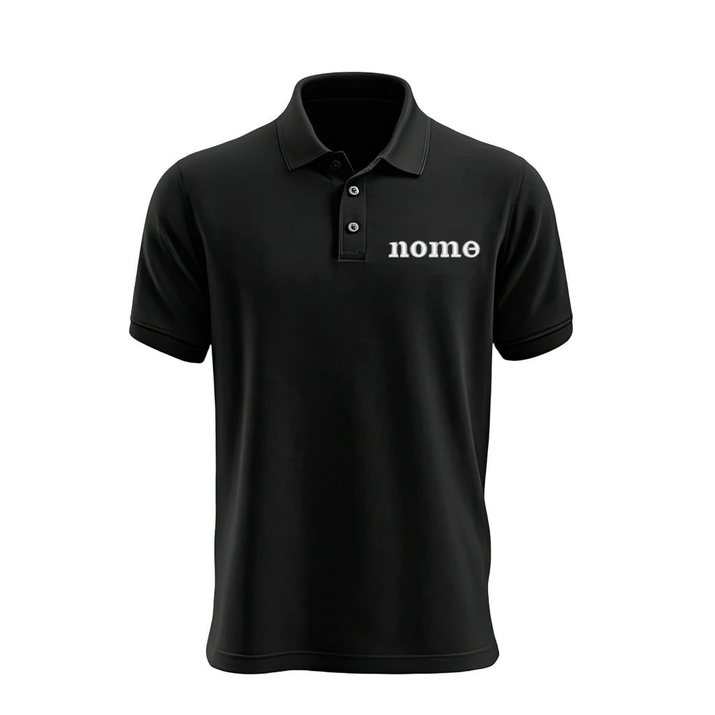 Polo uomo ricamo nome lato cuore