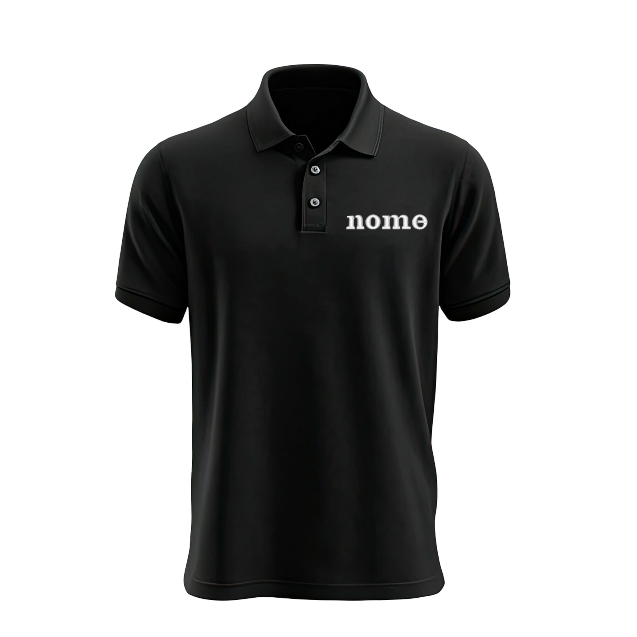 Polo uomo ricamo nome lato cuore