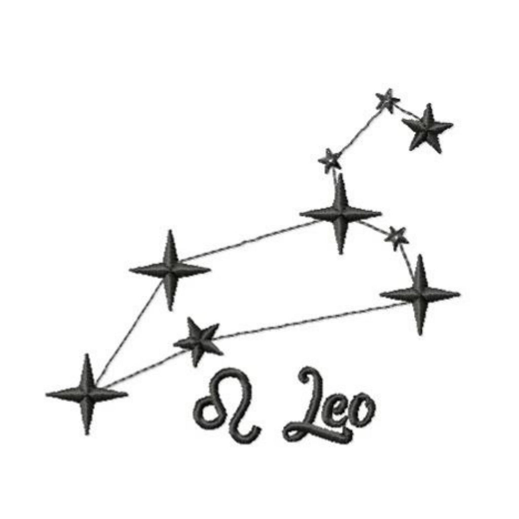 T-shirt unisex in COTONE ORGANICO ricamo COSTELLAZIONI