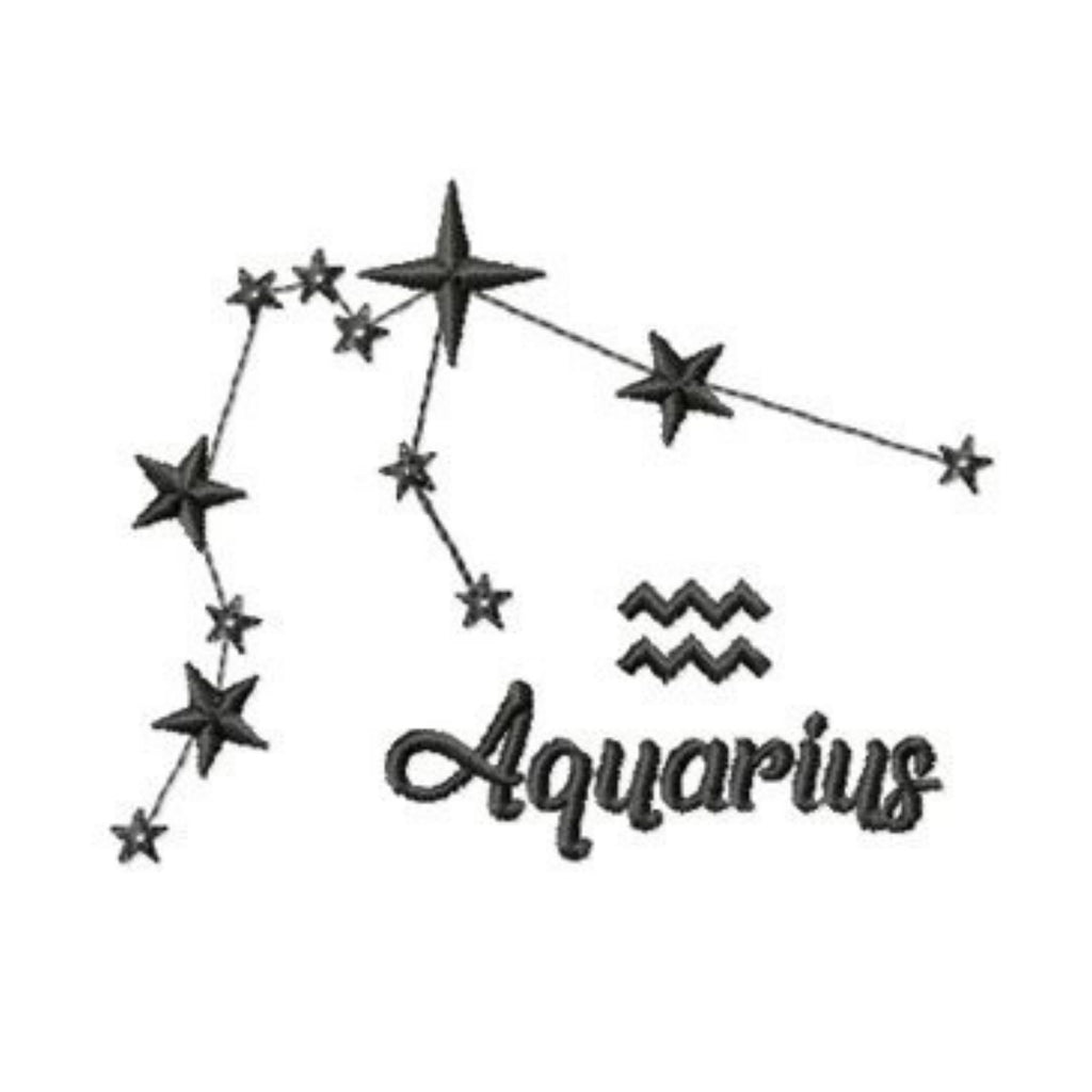 T-shirt unisex in COTONE ORGANICO ricamo COSTELLAZIONI