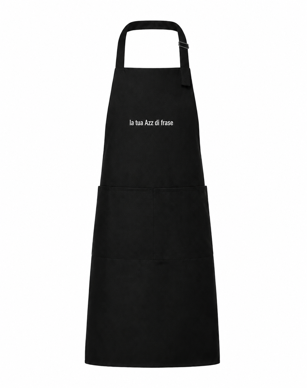 Grembiule personalizzato con FRASE RICAMATA PERSONALIZZATA