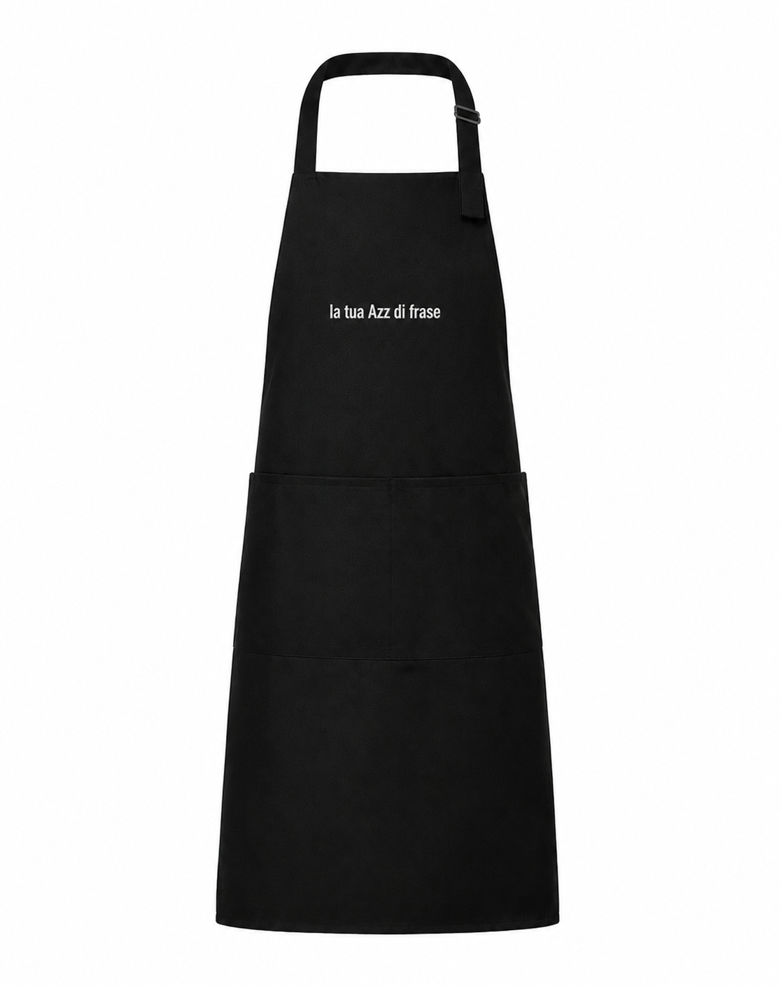 Grembiule personalizzato con FRASE RICAMATA PERSONALIZZATA