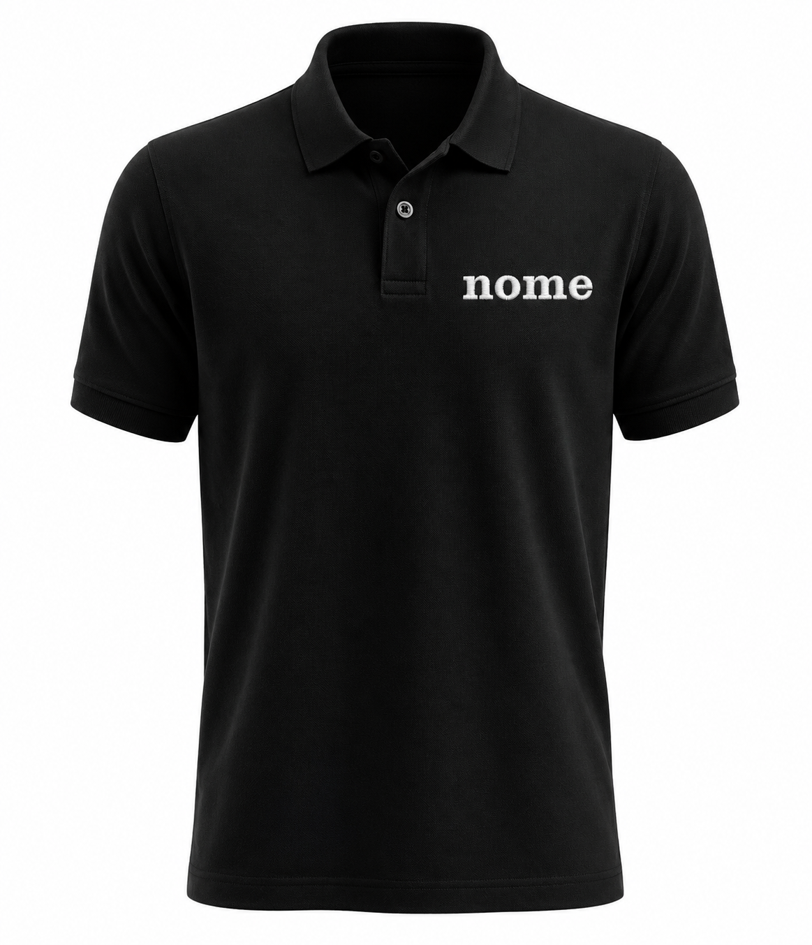 Polo uomo ricamo NOME RICAMATO lato cuore