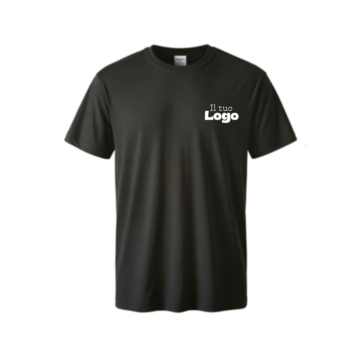 T-shirt unisex ricamo LOGO lato cuore