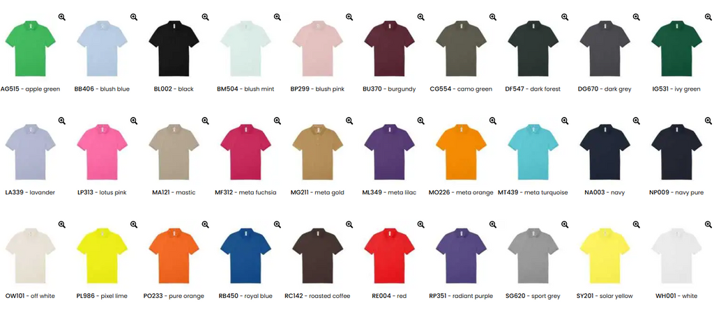 Polo uomo ricamo LOGO lato cuore