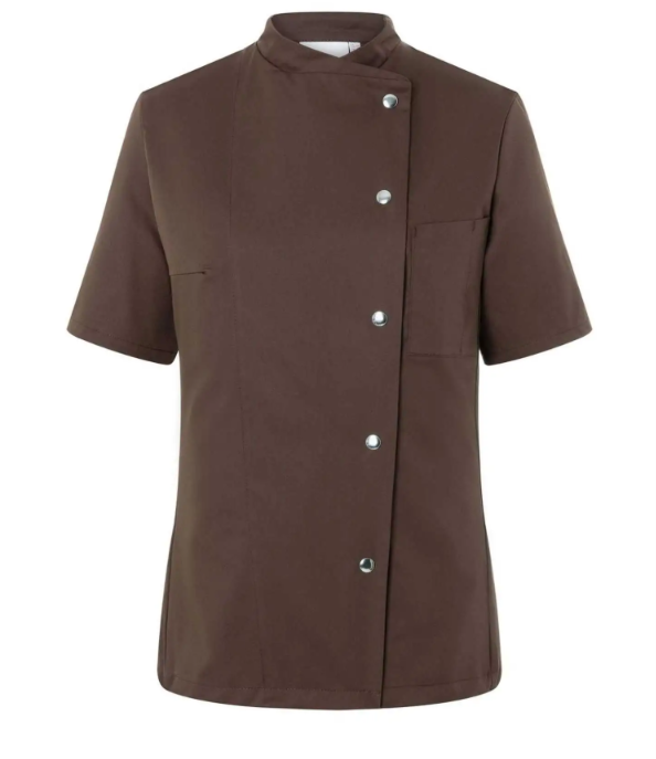 Giacca da chef donna maniche corte policotone 6 colori con LOGO RICAMATO