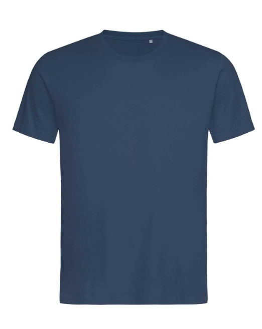T-shirt unisex LUX ricamo NOME lato cuore
