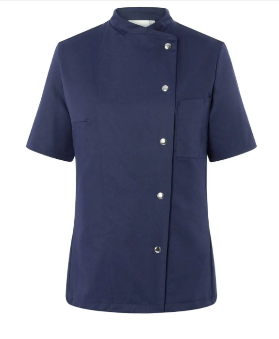 Giacca da chef donna maniche corte policotone 6 colori con LOGO RICAMATO