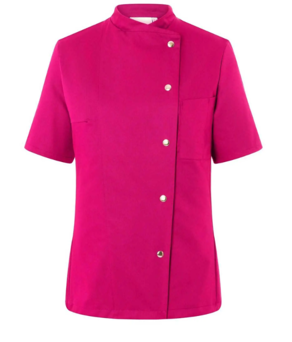Giacca da chef donna maniche corte policotone 6 colori con LOGO RICAMATO